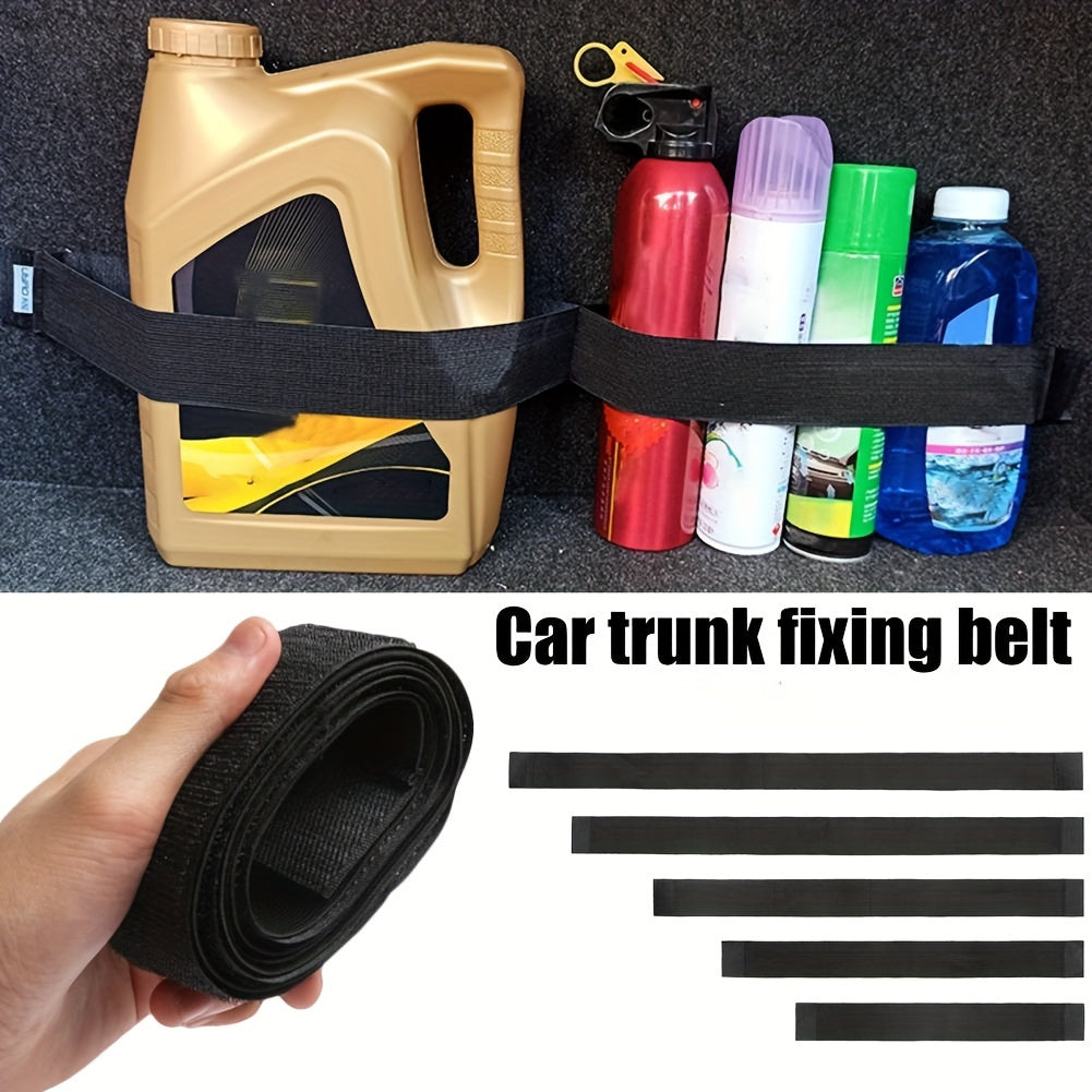 Car Trunk Tie Strap Organizer Storage Magic Tape Fixer for Most Cars