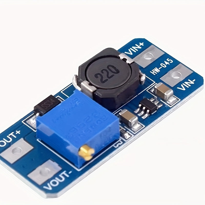 5pcs DC-DC Boost Converter Module 2-24V to 5-28V Adjustable Step-Up Regulator Copper