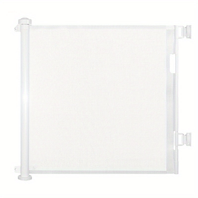 Retractable Mesh Baby Safety Gate for Doorways Stairs Indoor Outdoor 71cm Tall