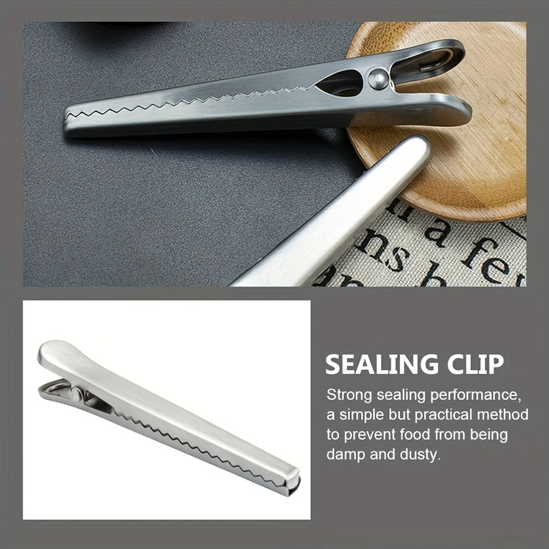 Food Storage Clip with Leak-Proof Seal for Coffee Tea Snacks Organizing