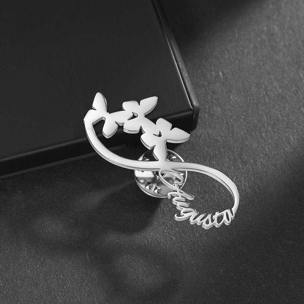 Lifelike Butterfly Brooches Personalized Name Gift for Birthdays Anniversaries Graduations