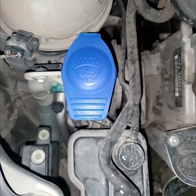 Front Placement Wiper Fluid Reservoir Tank Cap Durable Plastic Cover Lid for Cars