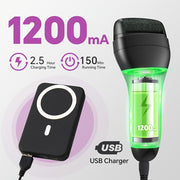 Electric Foot Grinder with LED Display, Rechargeable Callus Remover, Water-Resistant Lid