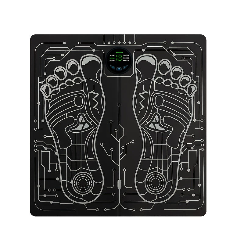 Foot Massager with EMS Function and Multiple Modes for Full Body Relaxation