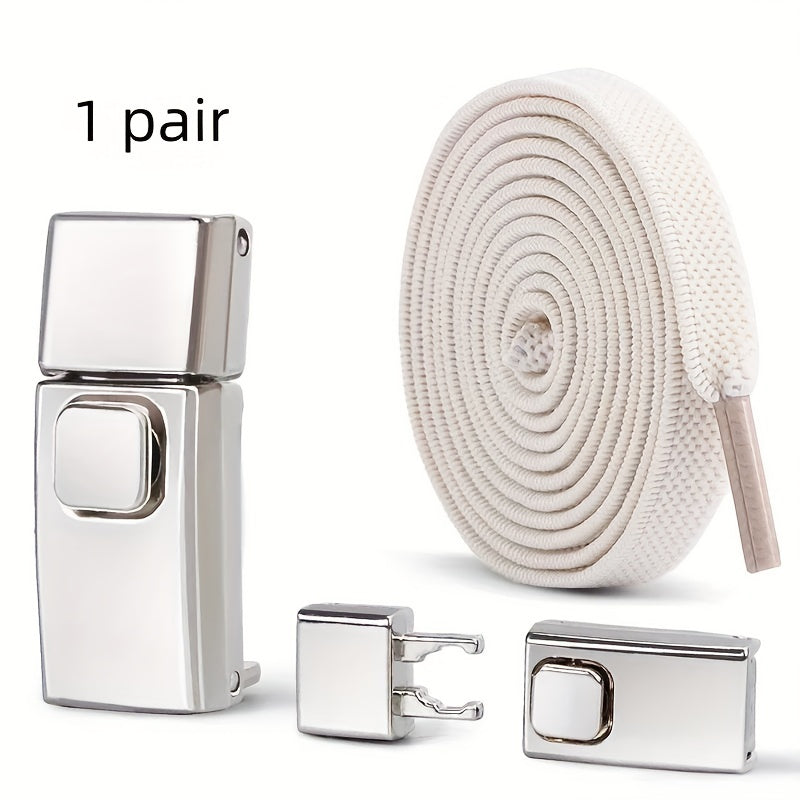 2024 8MM Безузловые эластичные шнурки для взрослых.