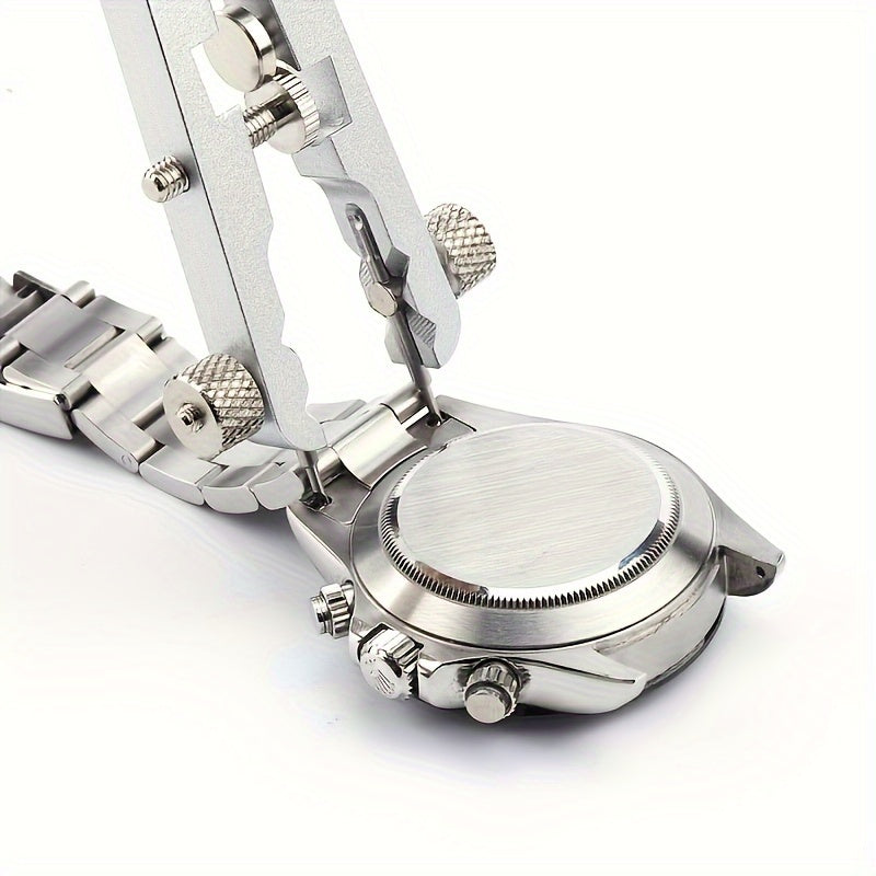 Alicates de barra de resorte tipo V para pulseras, herramienta para quitar correas de reloj para relojeros