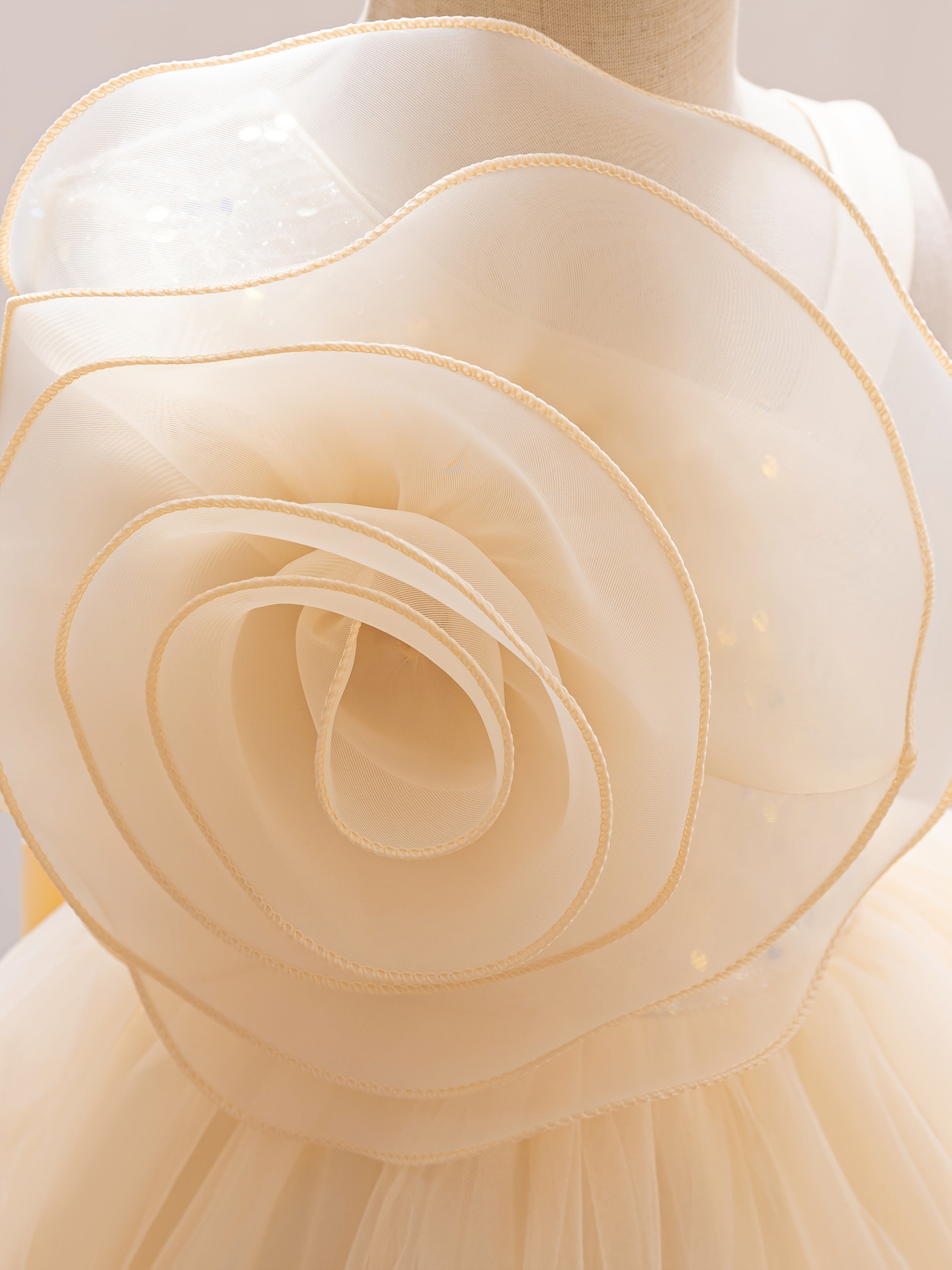 Girls Sleeveless Red Floral Dress for Young Girls Midi Fitted Party Piano Performance