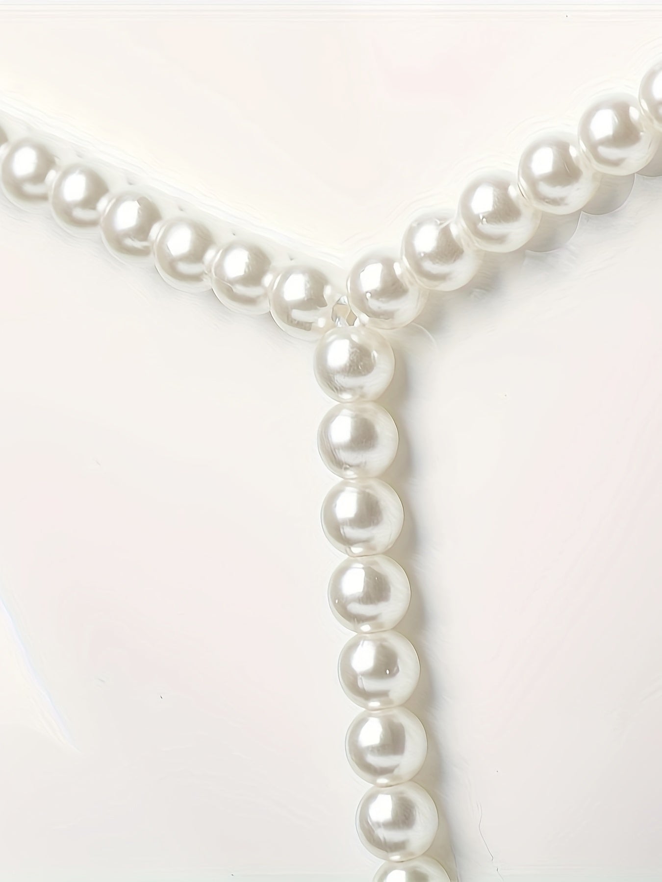 Women's Lingerie Set Includes Pearl Thong Stockings and Lace Eye Mask