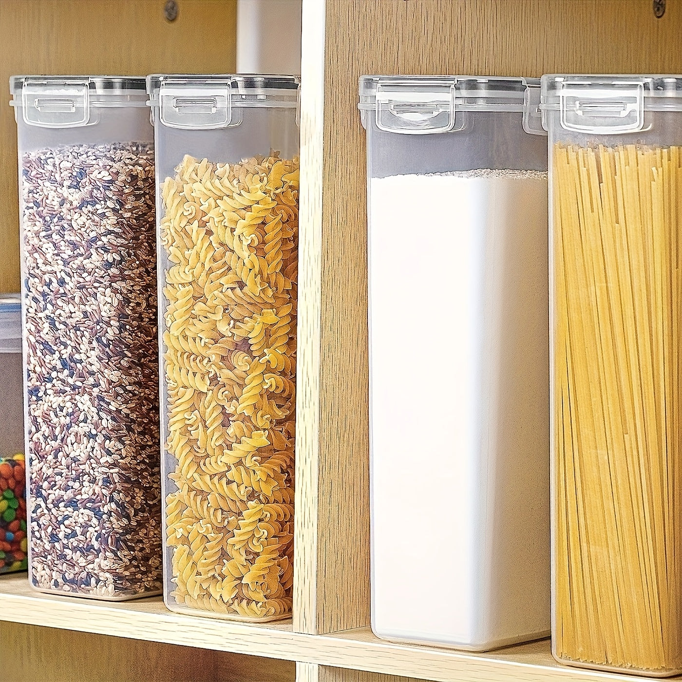 Food Storage Containers with Lids, Airtight, Freezer Safe, 96oz, 30cm x 15cm