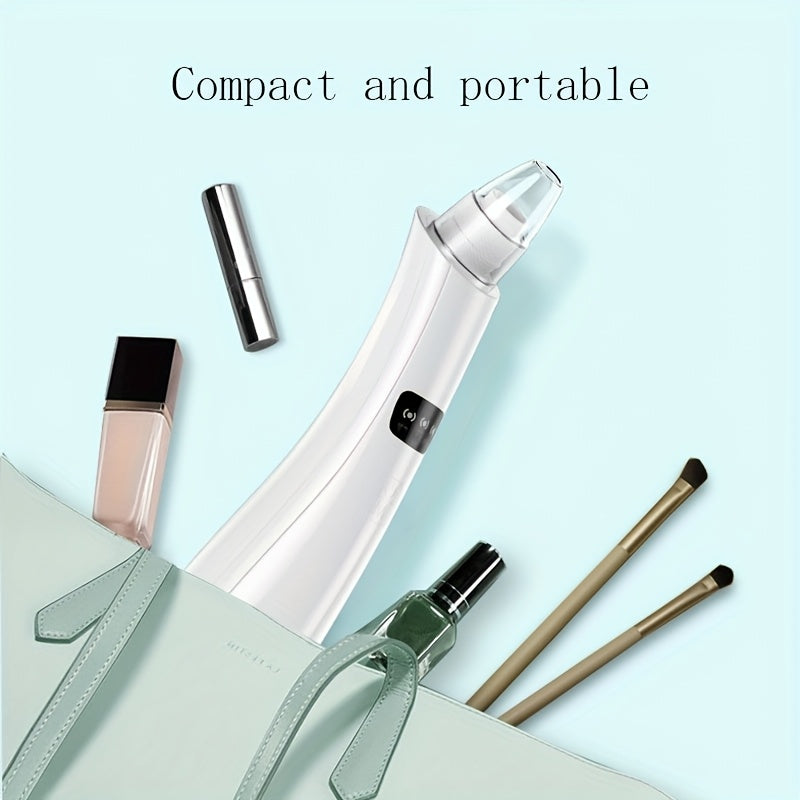 USB Rechargeable Blackhead Remover Pore Cleaner with Lifting Function White or Teal