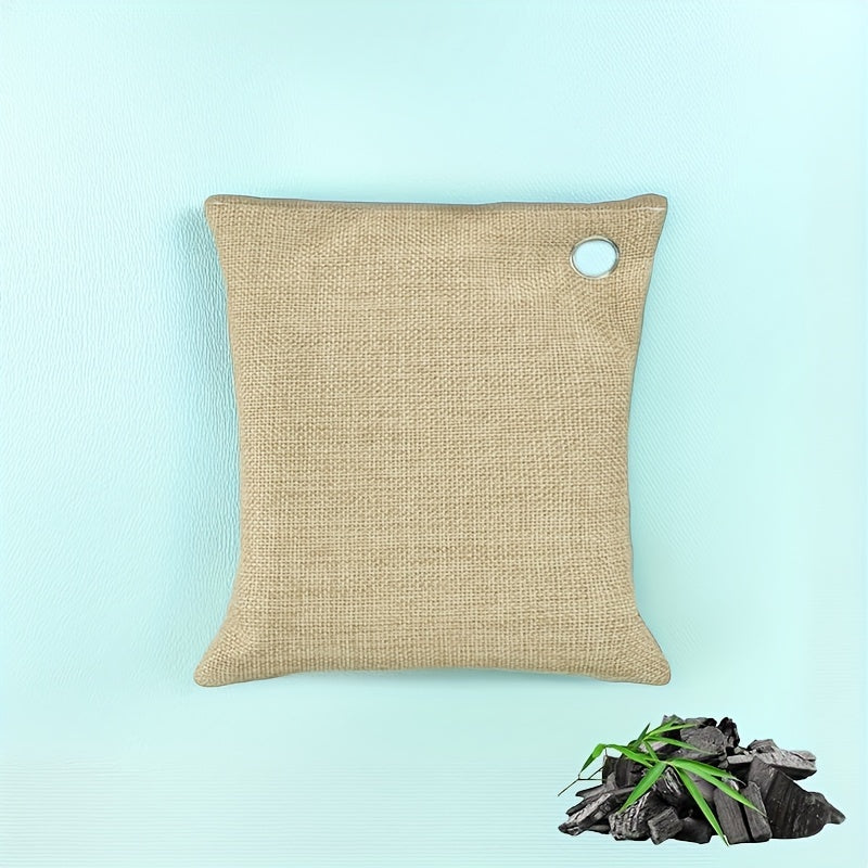 Activated Charcoal Air Purifier Bags 100g for Odor Removal in Home Car Closet Pets