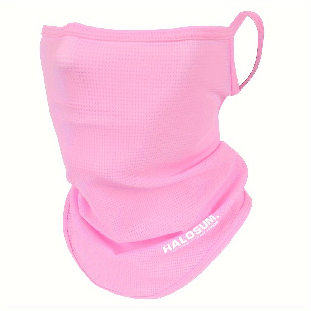 Unisex UV Protection Mask for Outdoor Activities Half-Face Neck Cover for Cycling and Sun Safety