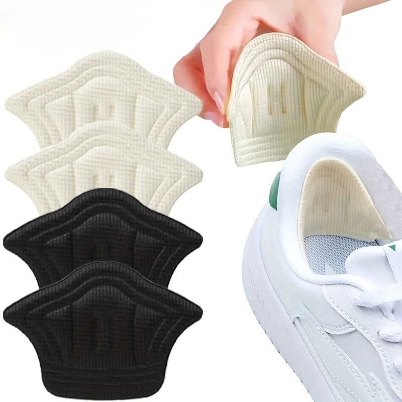 Unisex Sports Shoe Insoles Anti-Wear Foot Pads Back Stickers 4/8/12 Pieces