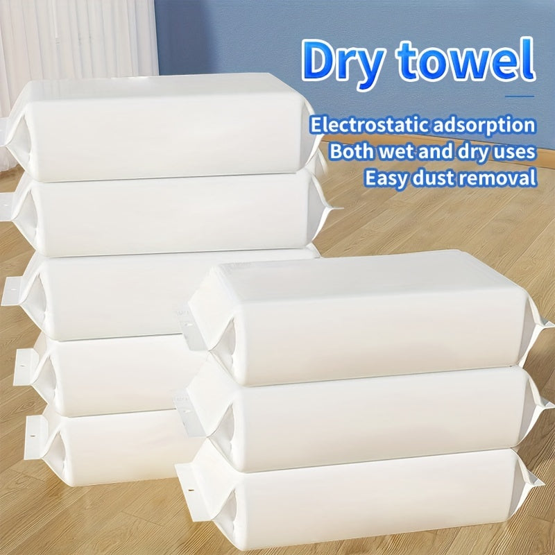 Легко очищайте полы с помощью одноразовых мопов Joybos с электростатической щеткой - Удобные бумажные полотенца для быстрого и простого уборки пола.