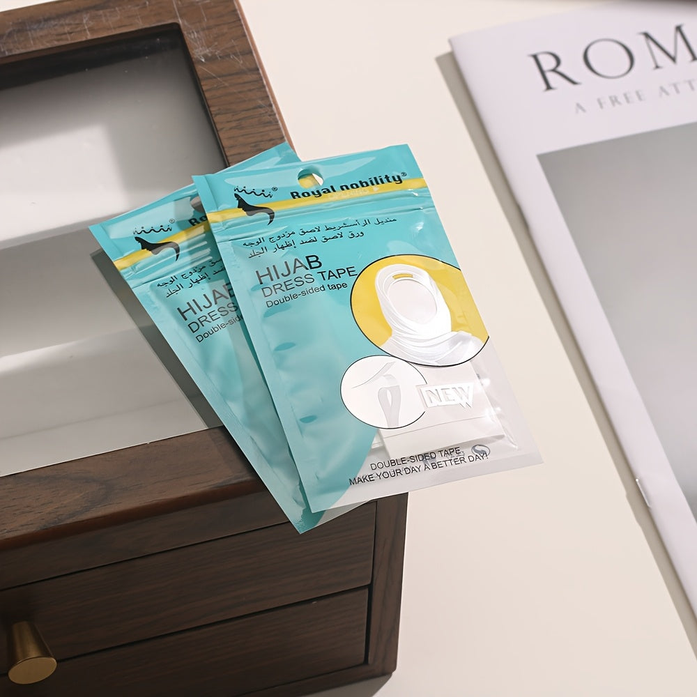 72pcs Hijab and Scarf Secure Stickers Dual-Sided Non-Slip Adhesive for Travel and Clothing