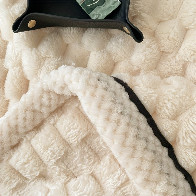 Sayohat, divan, yotoq, ofis va uy bezaklari uchun hashamatli mikrofiber ko'rpa - erkaklar, ayollar va bolalar uchun qulay, engil va yumshoq plush ko'rpa - tug'ilgan kunlar va bayramlar uchun ideal