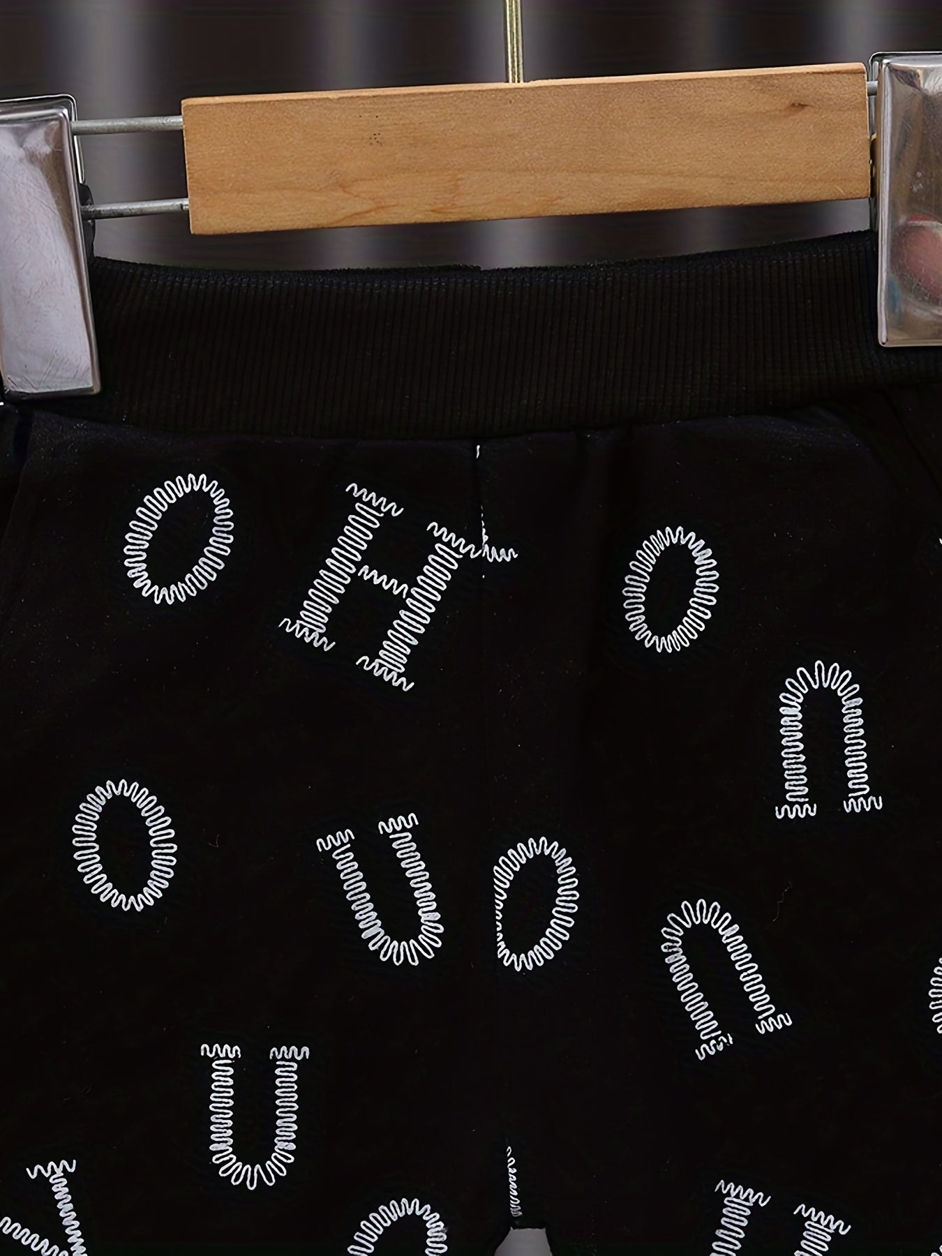 Boys Long Sleeve Alphabet Print Suit 3-Piece Spring Fall Casual Clothing