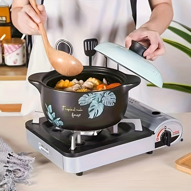 Ceramic Casserole Dish 67oz High-Temperature Resistant Induction Compatible for Soups Stews