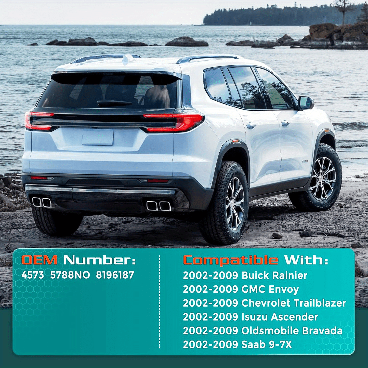 2-Pack Iron Rear Hatch Lift Supports for SUV Tailgate Struts