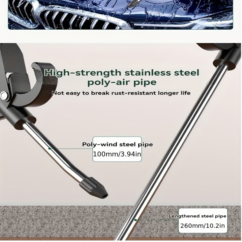 Промышленный воздушный пистолет-распылитель высокой мощности для очистки пыли, насадка для мастерских и оборудования