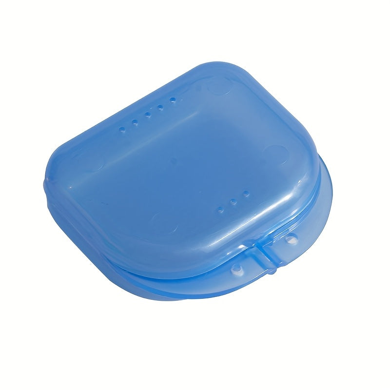 Clear Denture Case Durable Plastic Travel Storage Odorless for Personal Care
