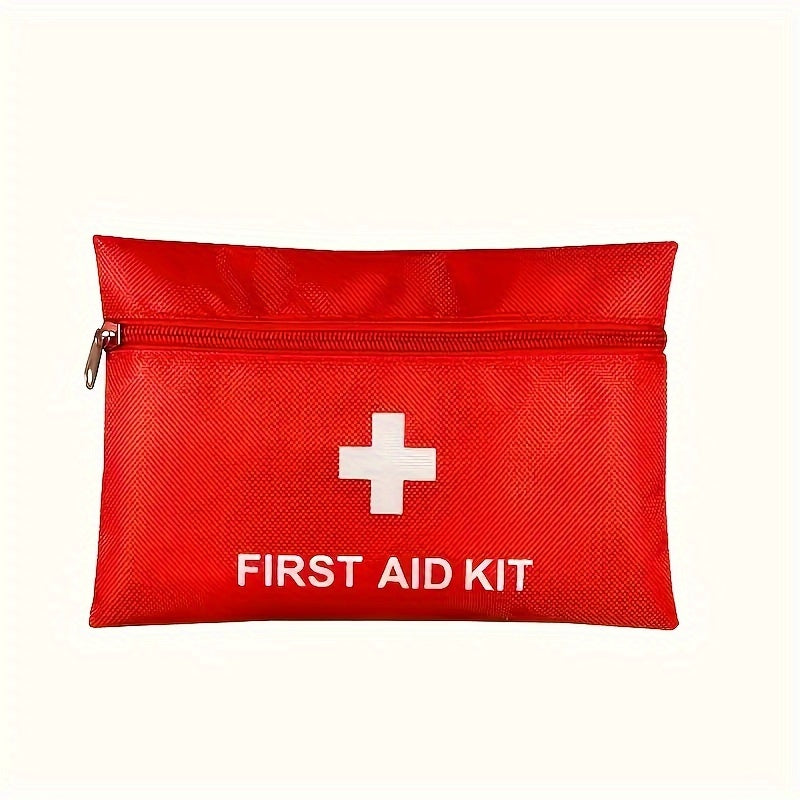 Family Outdoor Emergency Kit with Scissors Tweezers Wet Wipes Portable Durable Available in 2 Sizes