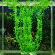 Artificial Aquarium Plants PVC Fake Fish Tank Landscaping Green Underwater Decor