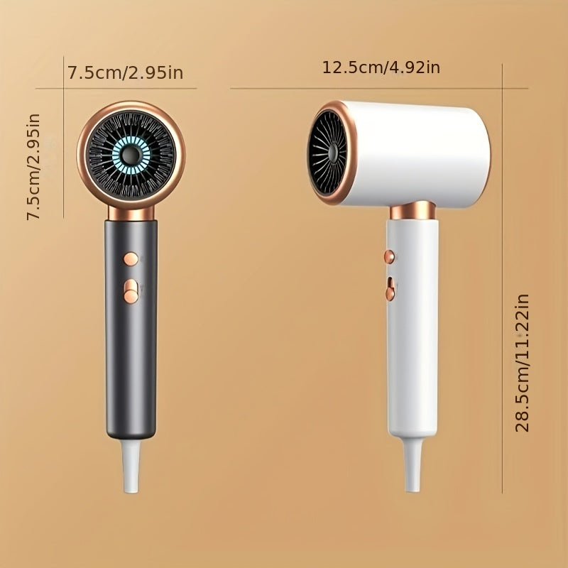 2000W Blue Light Hair Dryer with Overheating Protection for EU Plug