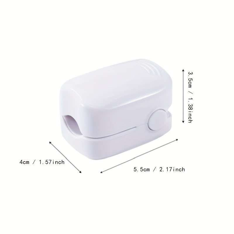 White USB Rechargeable Nail Care Device for Fingernails and Toenails Portable for Home Office Travel