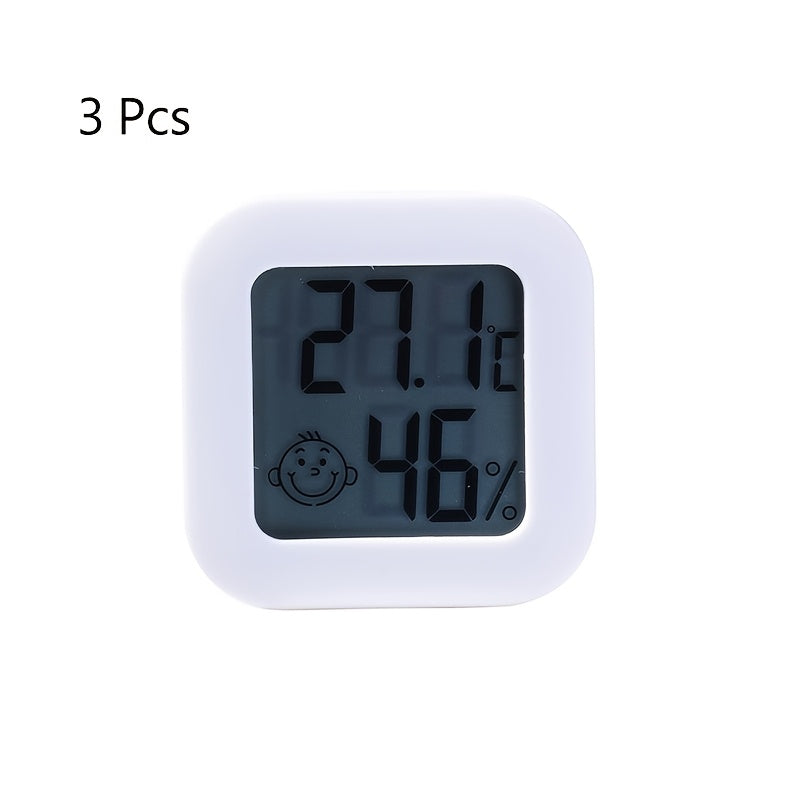 Termómetro digital para temperatura y humedad Pantalla Alimentado por batería Plástico