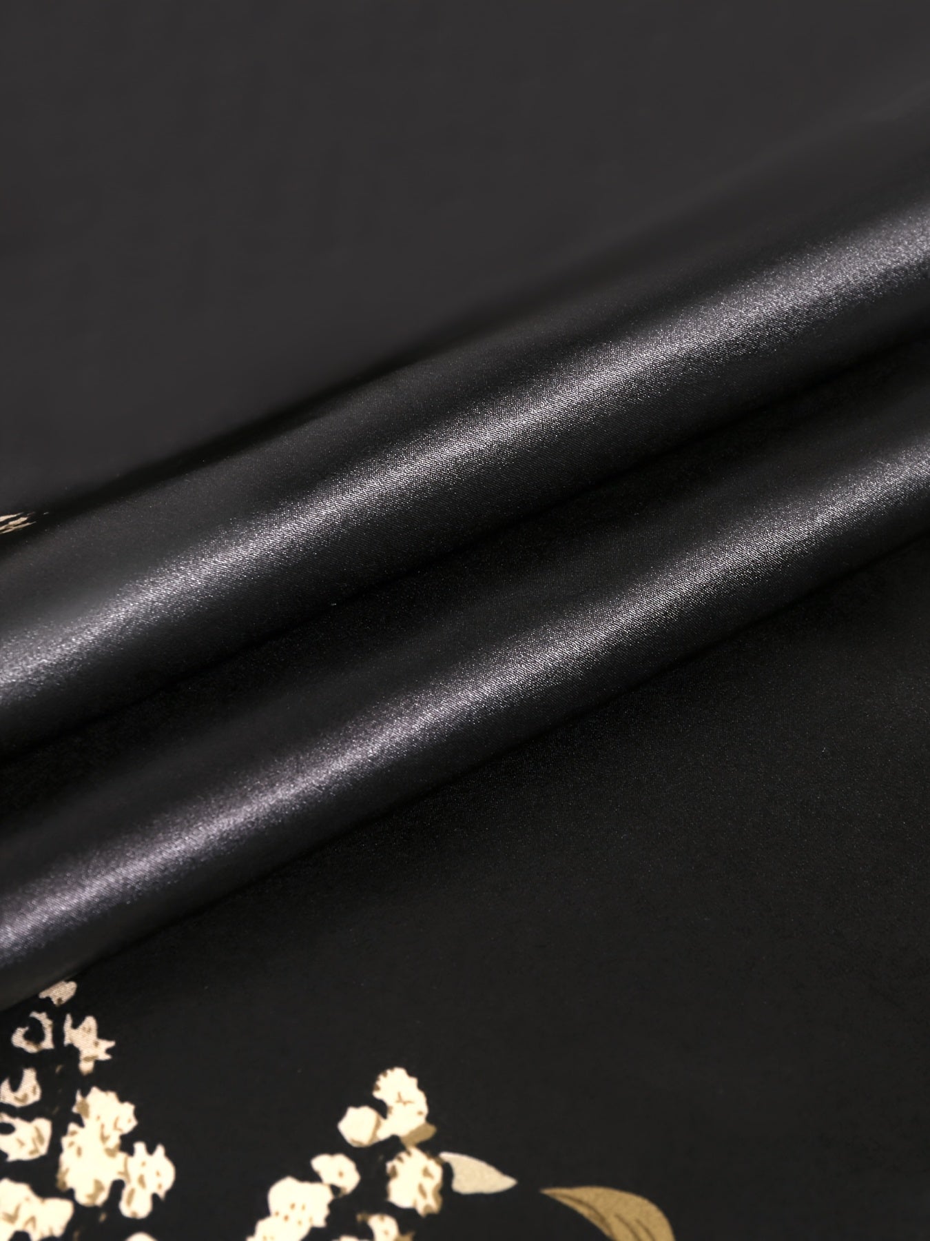 Plus-Size Women's Printed Loungewear Set with Camisole Dress Shorts Pants and Robe for Fall Winter