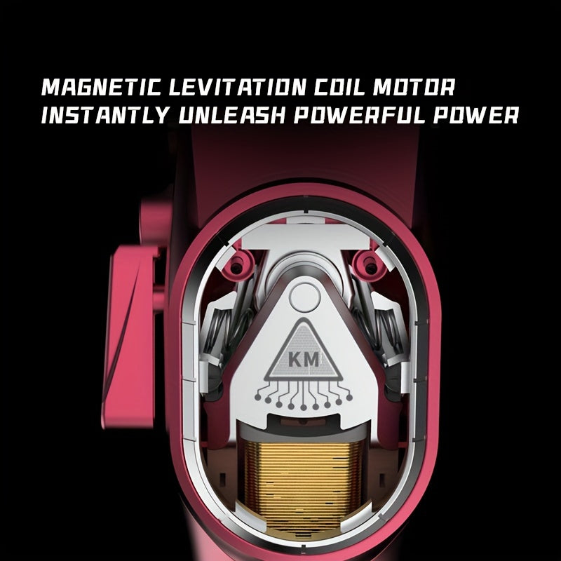 Professional Hair Clippers DLC Blade Micro-Tuning USB Rechargeable LCD Display Lithium Battery 2120