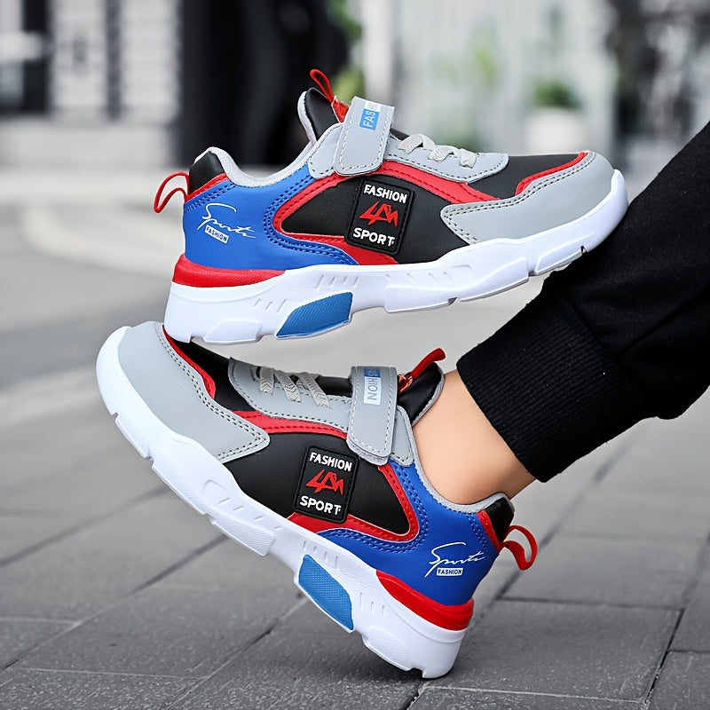 Мужские всесезонные кроссовки из микрофибровой кожи на низком ходу с нескользящей подошвой