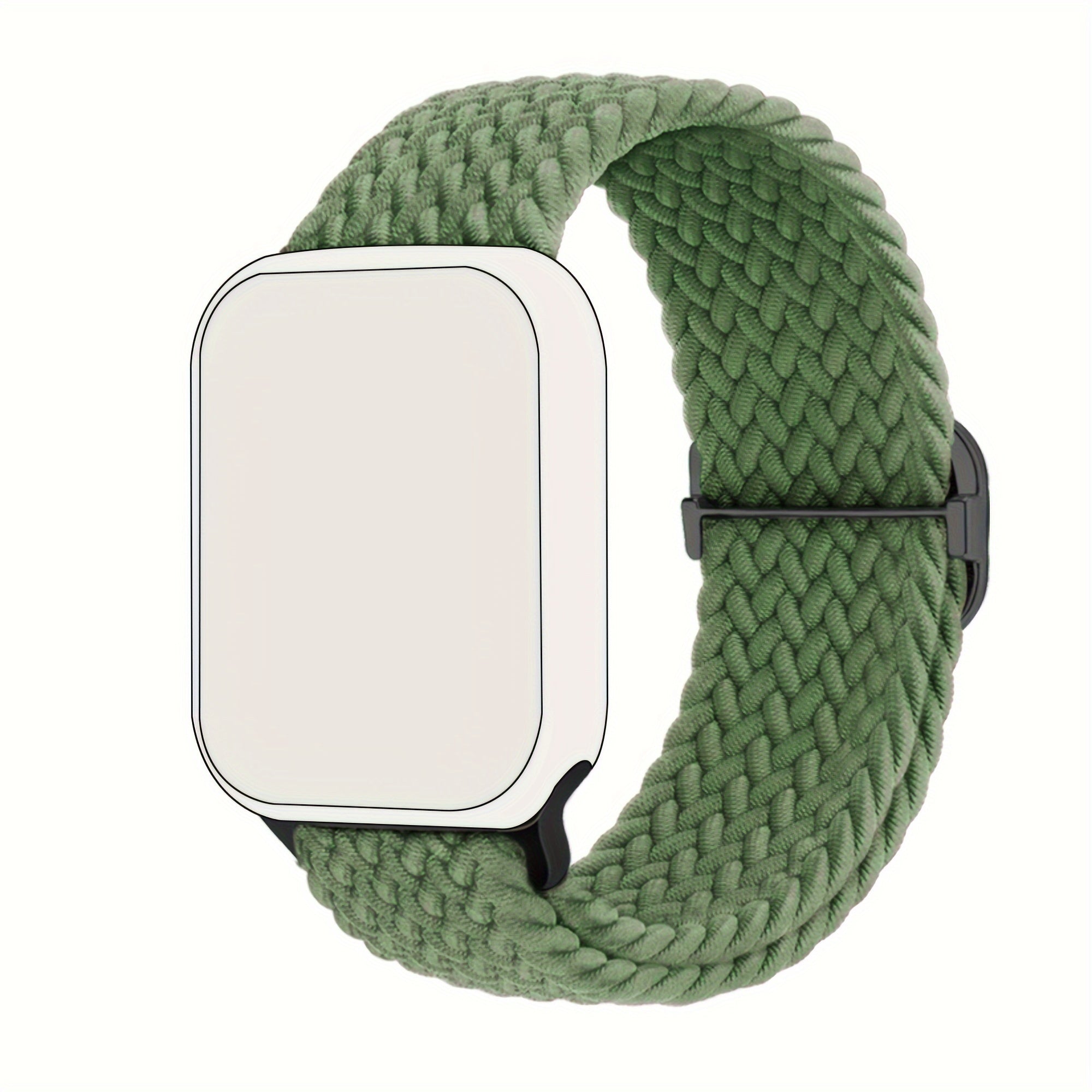 Correa de reloj inteligente trenzada de nylon elástica multicolor para IWatch