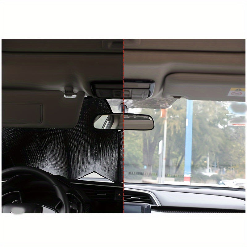 Avtomobil quyosh nuri soyasi issiqlik izolyatsiyasi UV himoyasi shisha yopqichi