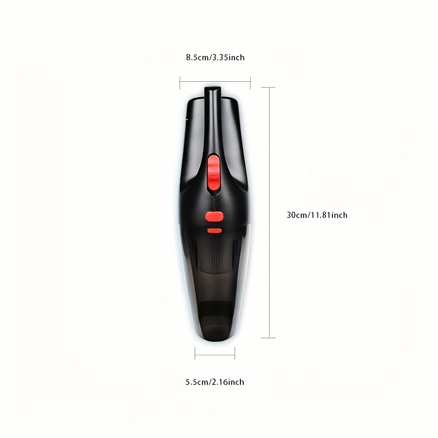 Мини-ручной пылесос с шнуром для автомобиля, дома, офиса, мощная всасывающая сила