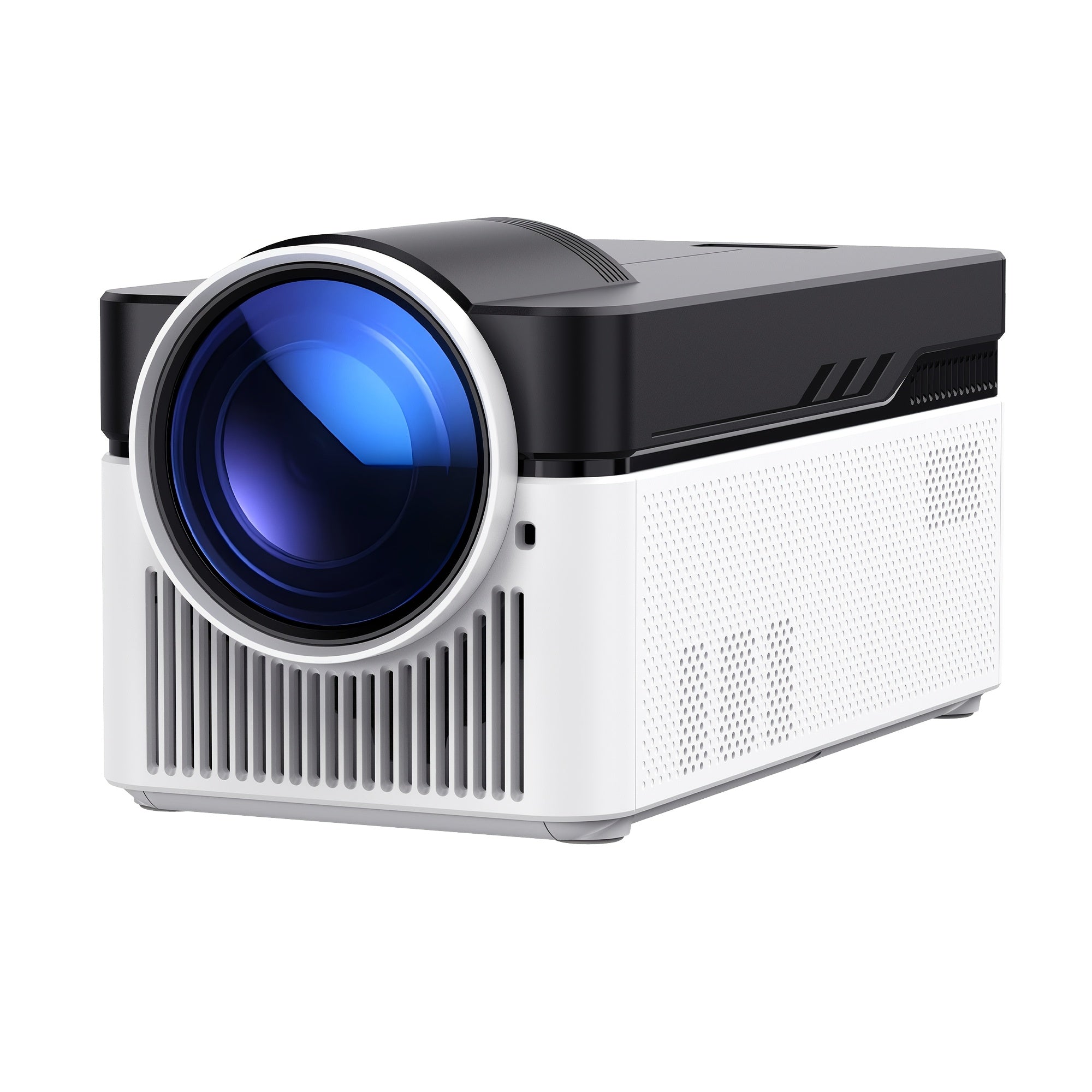 Portable Android Projector with 4K Support and Wi-Fi for Home Theater