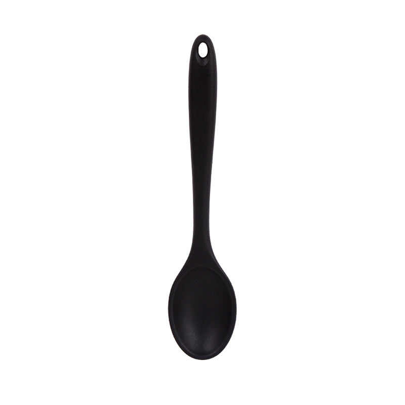 Silicone Soup Spoon Kitchen Utensil Non-Stick Heat-Resistant Cooking Tool