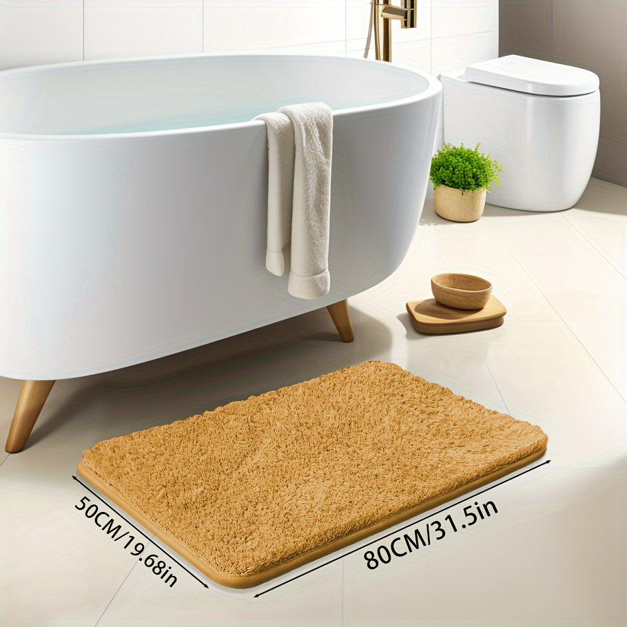 Non-Slip Bathroom Mats Water Absorbent Indoor Outdoor Entry Rugs Kitchen Rug