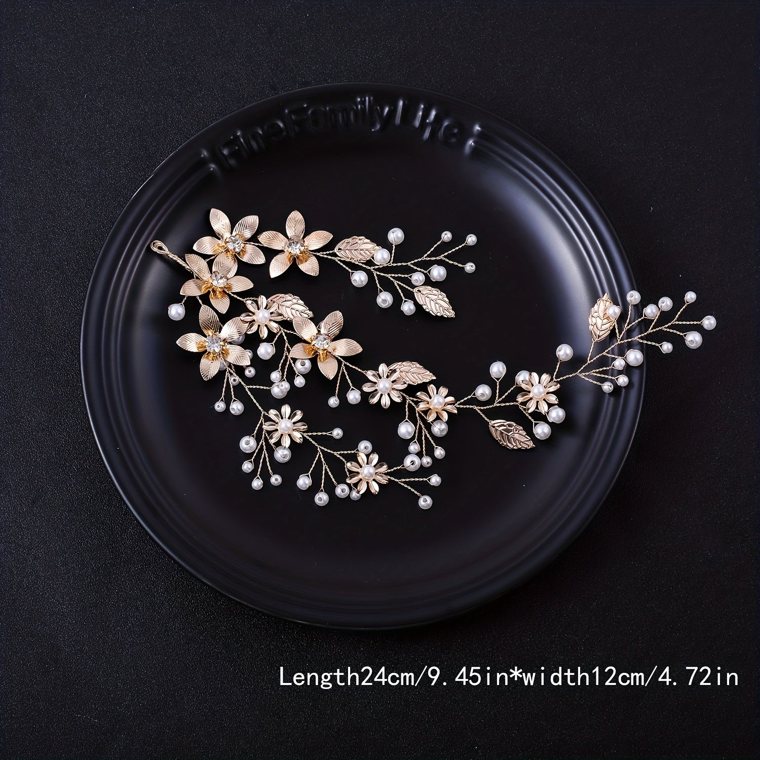 European and American Flower Hairbands for Bridal Wedding Hair Accessories