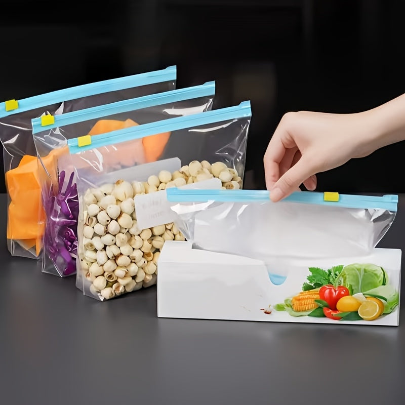 Прочные прозрачные застежки-молнии для хранения продуктов, сохранения фруктов, овощей, бобов, диетической организации