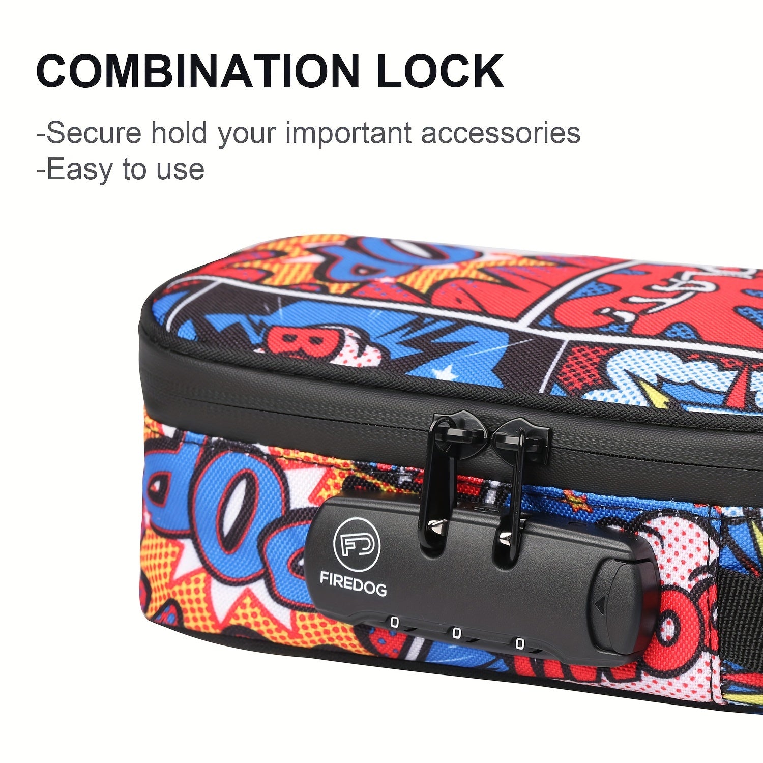 Яркая вязаная сумка для хранения с защитой от запаха и замком для банок и бутылок