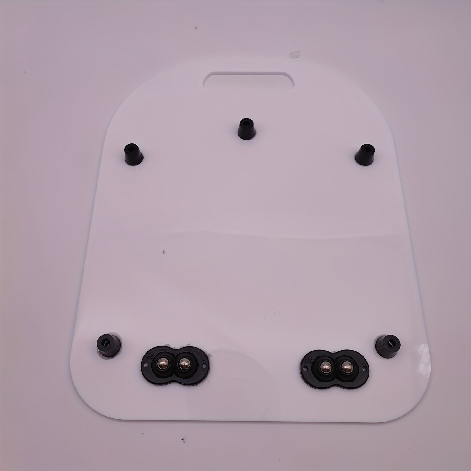 Plato deslizante de madera premium para procesadores de alimentos cocina al aire libre opción de acrílico duradero