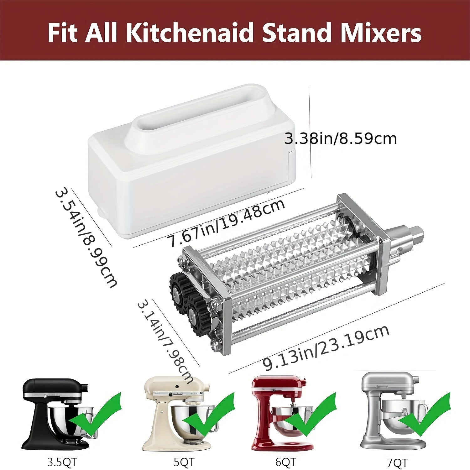 Meat Tenderizer Accessories for KitchenAid Vertical Mixers, Easy to Clean, Enhance Meat Tenderness