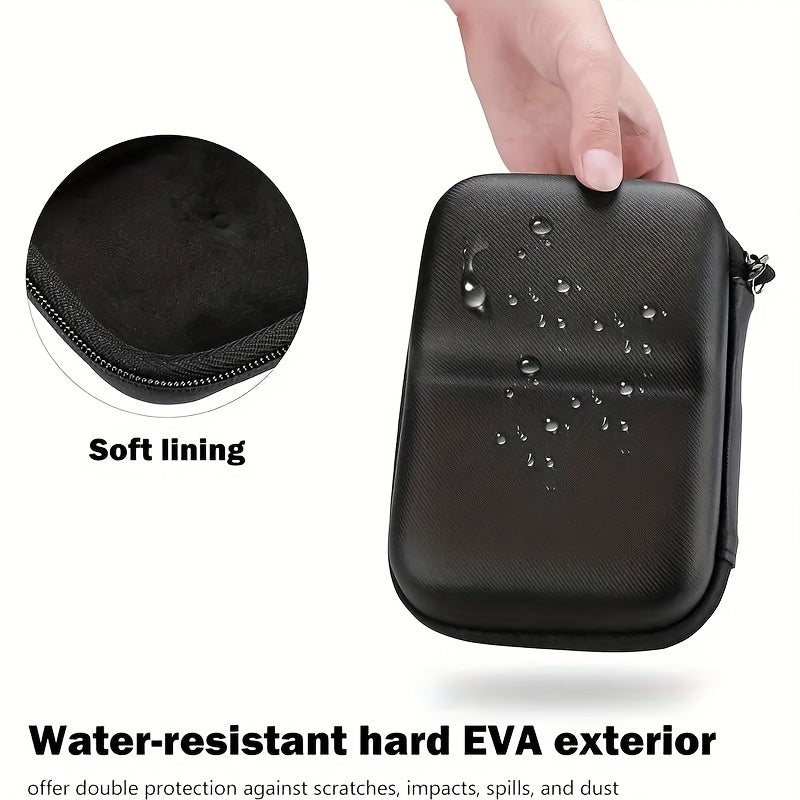 Portable Mini Iron Storage Bag Durable EVA Easy-Press for Office Use