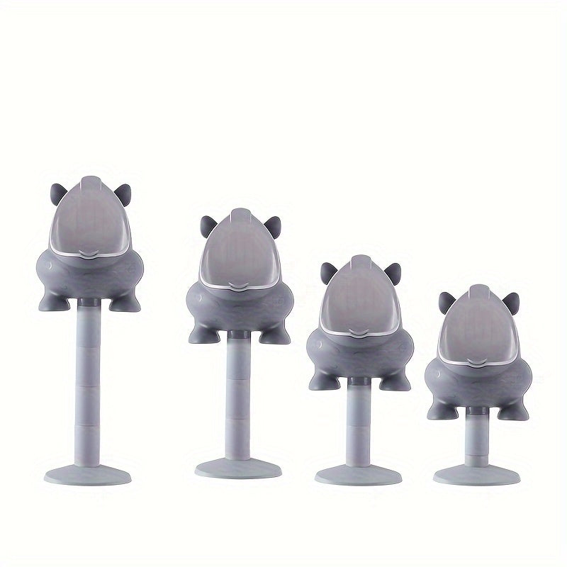 Moslashuvchan balandlikdagi ko‘chma hojatxona uchun urinal bolalar va qizlar uchun, yengil kulrang va ko‘k