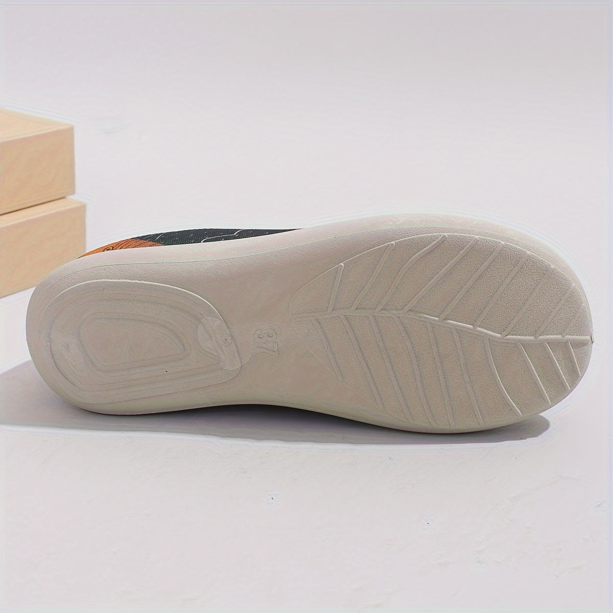 Zapatillas vintage para mujer con estampado de gato colorido, tejido de punto ligero, para todas las estaciones