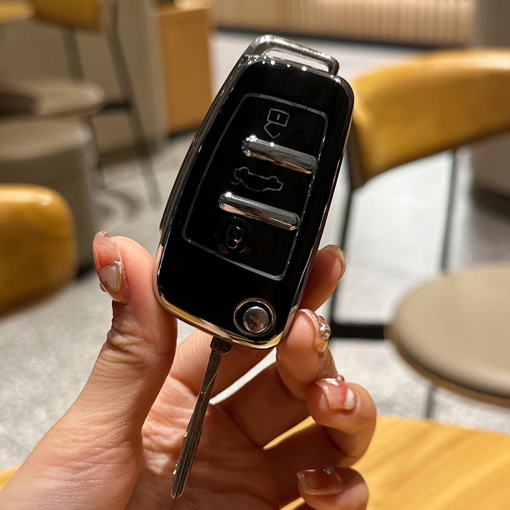 Universal TPU Car Key Cover Shell for Audi Key Fob Protector Accessories
