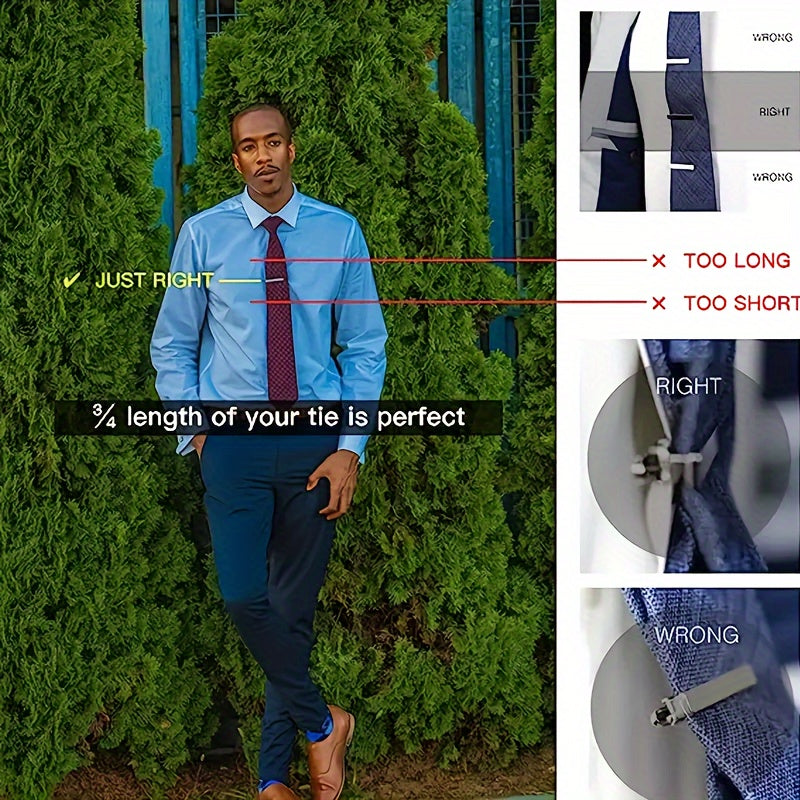 Мужская индивидуальная зажим для галстука на свадьбы, юбилеи и подарки