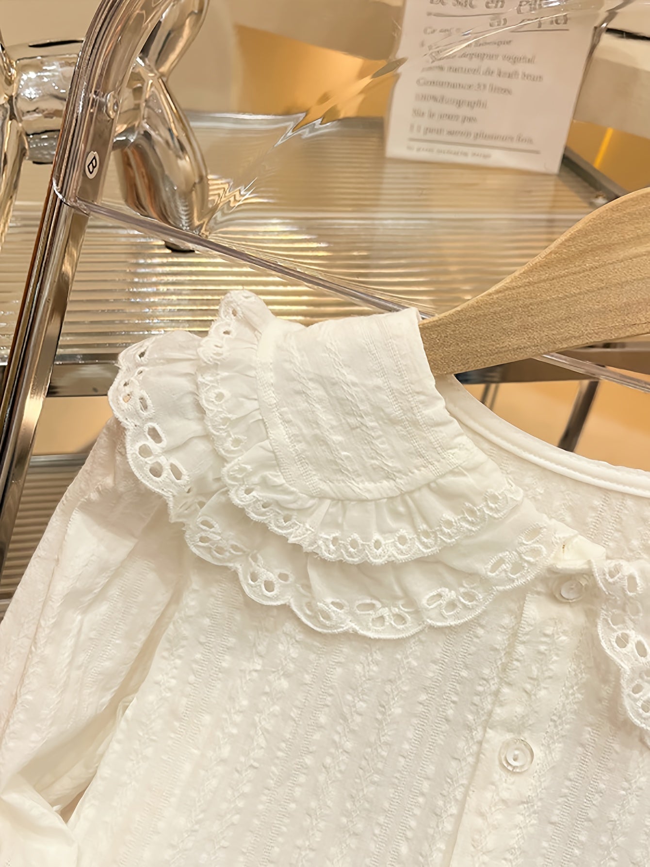 Девочки длинная рубашка с длинным рукавом для весны и осени, однотонное нарядное платье из тканого хлопка и полиэстера